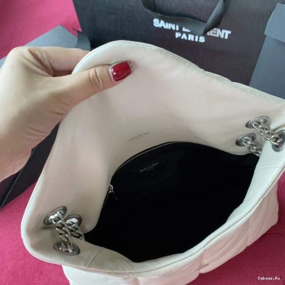 PUFFER SMALL LAMBSKIN IN BAG YSL QUILTED 0823
